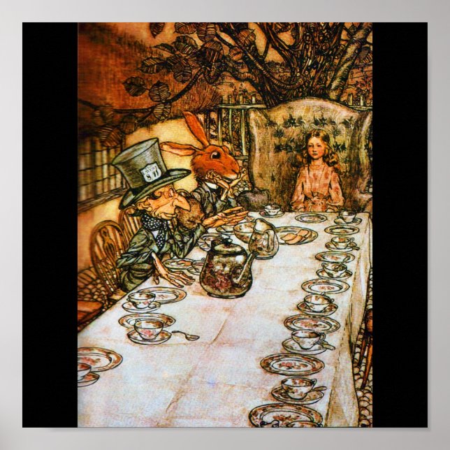 Póster Poster-Vintage Ilustração-Rackham 7 (Frente)