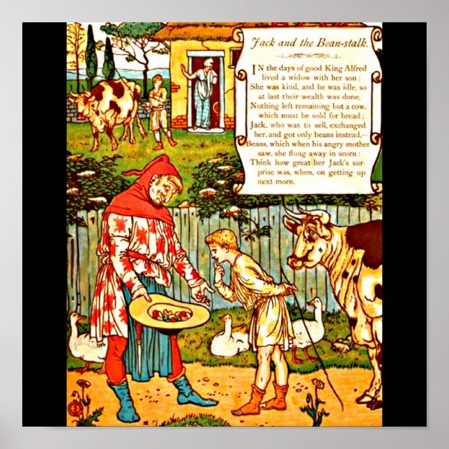 Poster Poster-Vintage Ilustração-Walter Crane 4 (Frente)