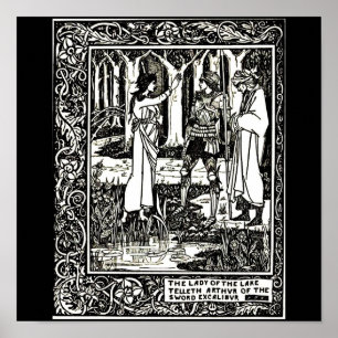 Póster Poster-Vintage Ilustration-Aubrey Beardsley 13