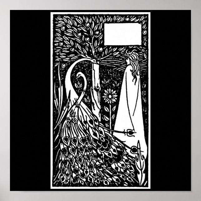 Poster Poster-Vintage Ilustration-Aubrey Beardsley 38 (Frente)