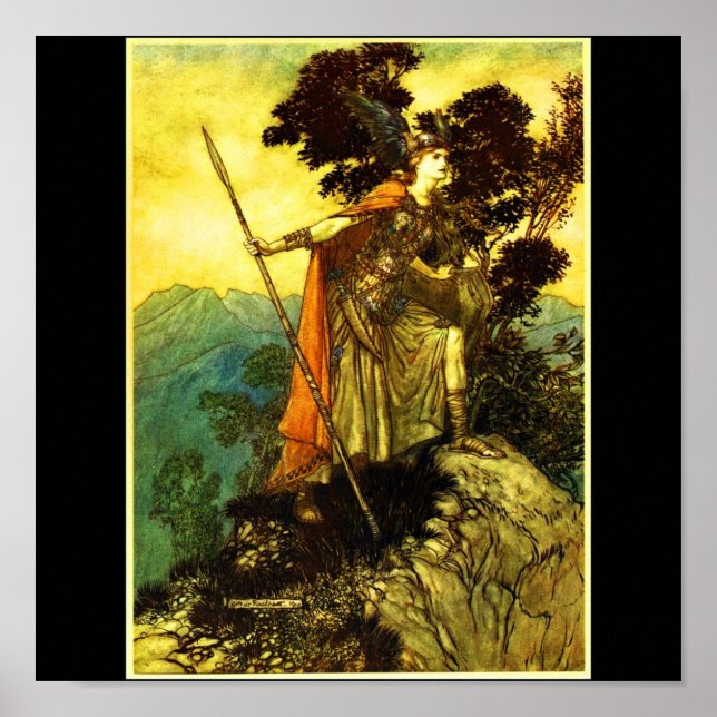 Póster Poster-Vintage Ilustration-Rackham 10 (Frente)