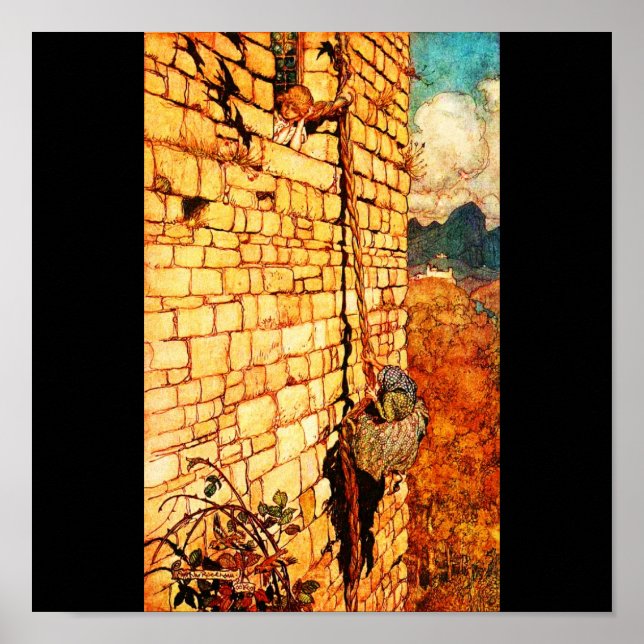 Póster Poster-Vintage Ilustration-Rackham 20 (Frente)
