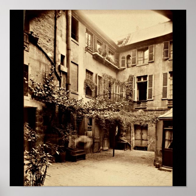Póster Poster-Vintage Photos-Eugène Atget 9 (Frente)
