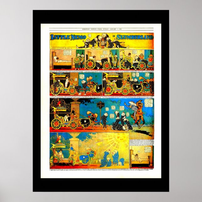 Póster Poster-Vintage Quic-Little Nemo 13 (Frente)
