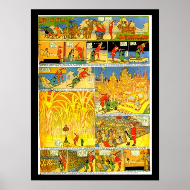 Póster Poster-Vintage Quic-Little Nemo 19 (Frente)