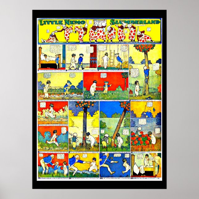 Poster Poster-Vintage Quic-Little Nemo 20 (Frente)