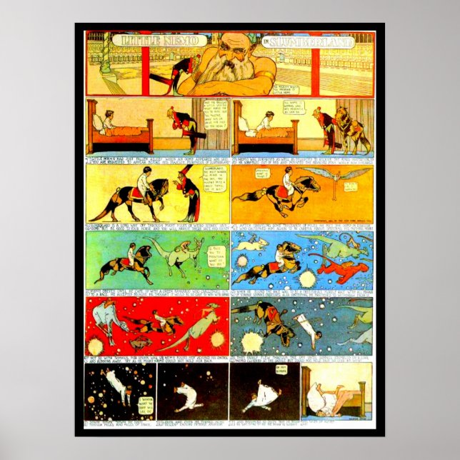 Poster Poster-Vintage Quic-Little Nemo 7 (Frente)