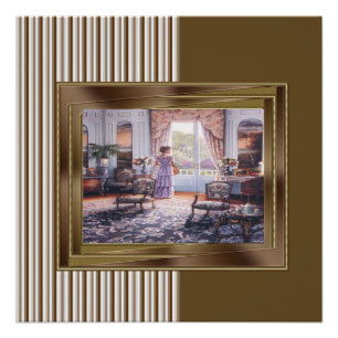 Póster Poster vintage vitoriano