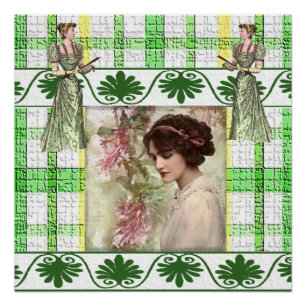 Póster Poster vintage vitoriano