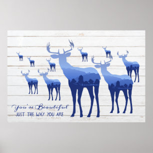 Poster Poster, você é bonita como você é