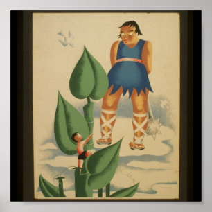 Póster Poster-WPA-Jack e o Beanstalk