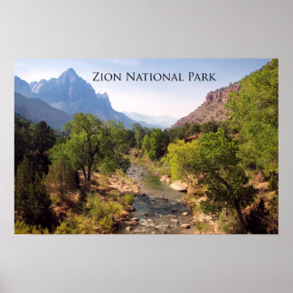 Póster Poster: Zion National Park, Utah