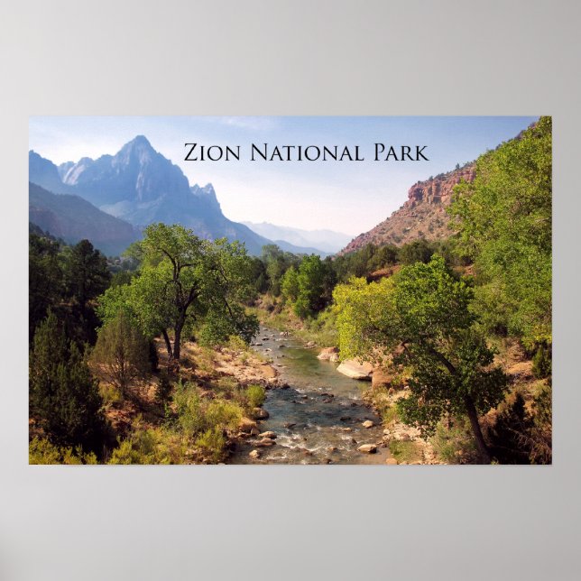 Póster Poster: Zion National Park, Utah (Frente)