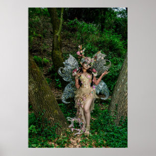 Poster Pôsteres da natureza e mulheres com roupas únicas