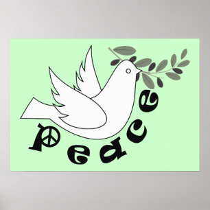 Póster Pôsteres da Paz
