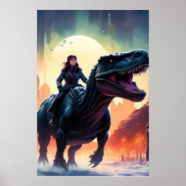 Poster Pôsteres de Dinossauros para Adultos ou Quarto de 