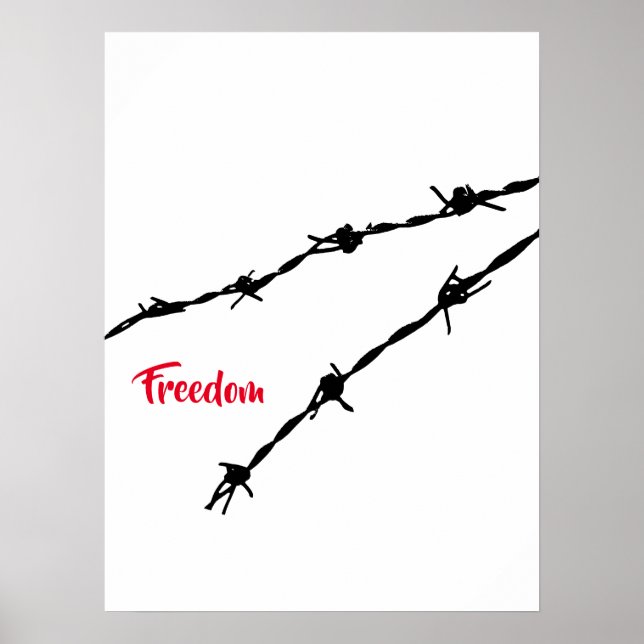 Poster Pôsteres de Liberdade (Frente)