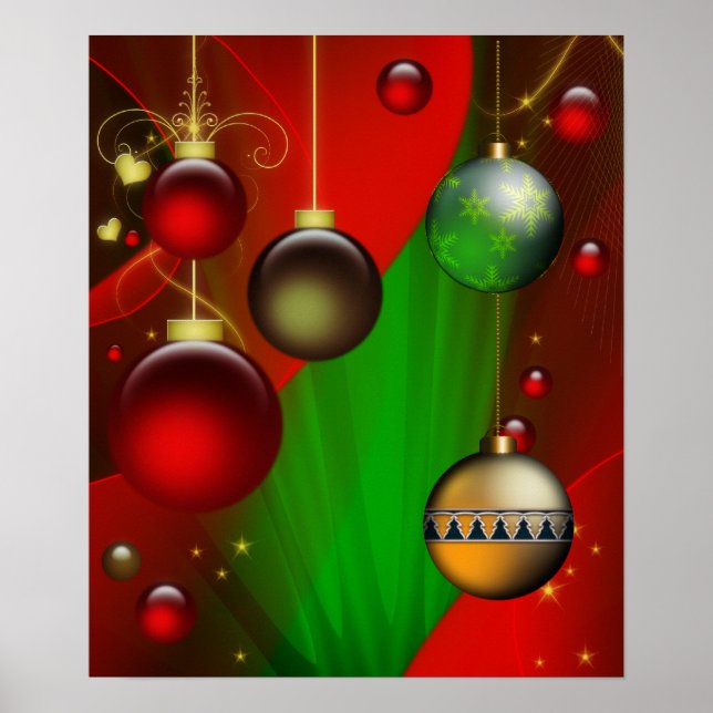 Póster Pôsteres Natal (Frente)