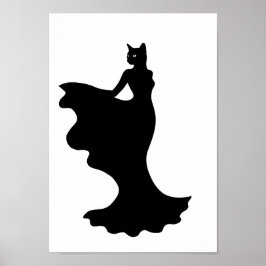 Poster Pôsteres Preto e Branco Moda Animal