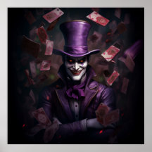 PosterLe Le Joker Malicieux dans les Cartes
