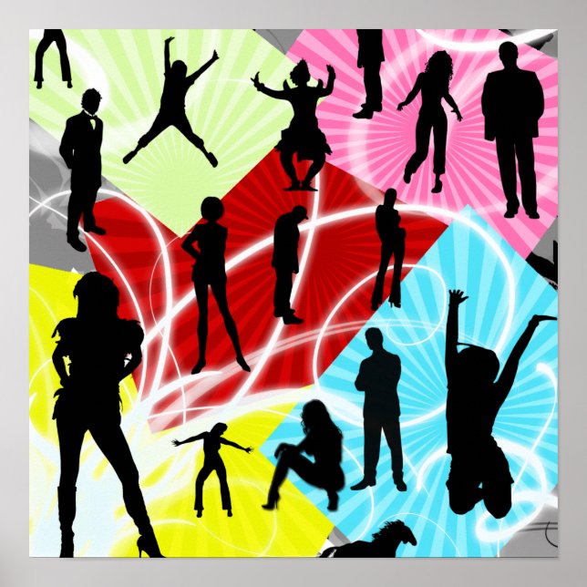 Póster Posters,Arte de Parede,Decoração de Parede (Frente)