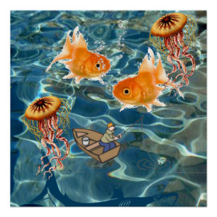 Póster Posters da Poster de Fish Beach