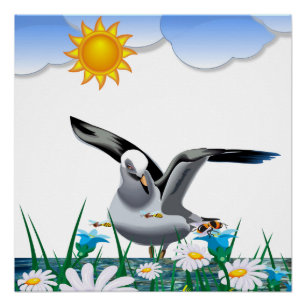 Póster Posters da Poster de Fish Beach