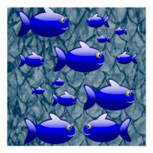 Póster Posters da Poster de Fish Beach