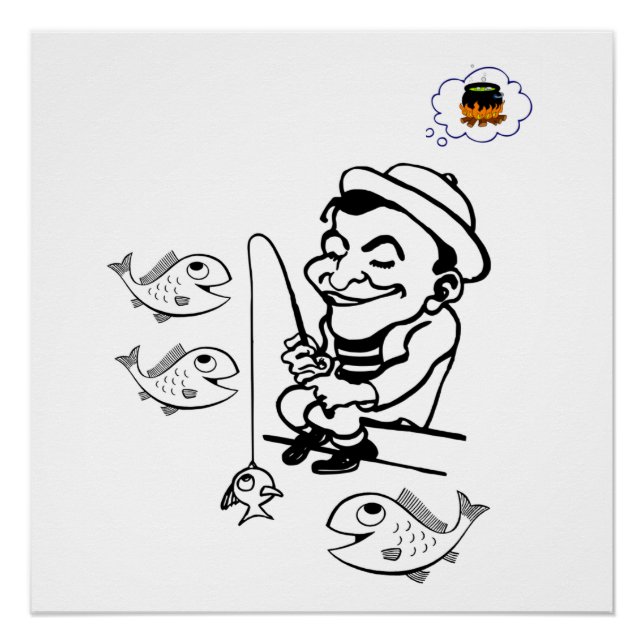 Póster Posters da Poster de Fish Beach (Frente)