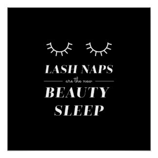 Póster Posters Engraçados De Lash Nap