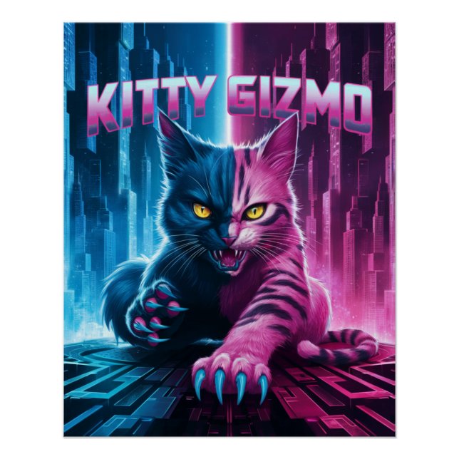 Póster Posters Kitty Gizmo 04 (Frente)