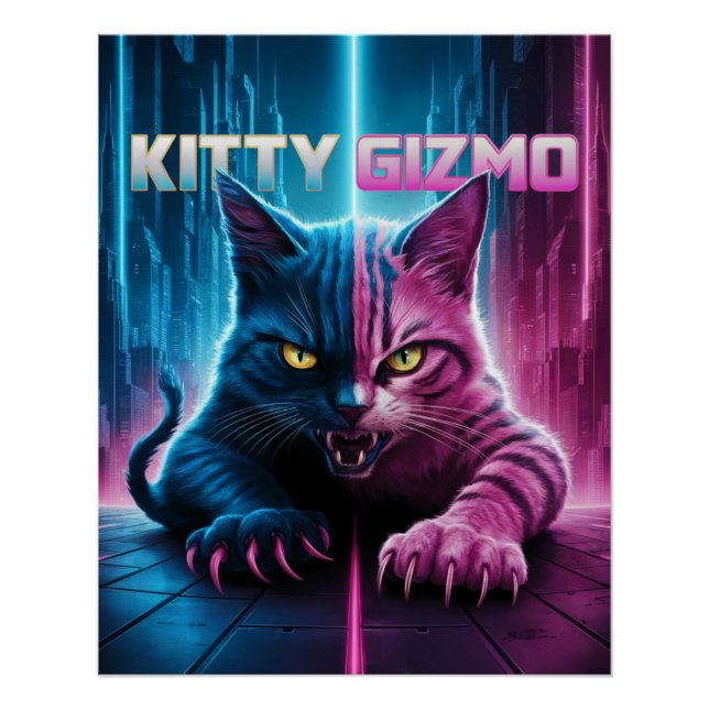 Póster Posters Kitty Gizmo 05 (Frente)