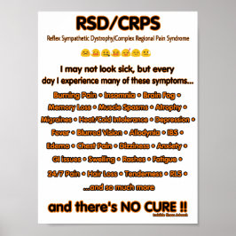 Poster POSTERS... Posso Não Parecer Doente... ESD/CRPS