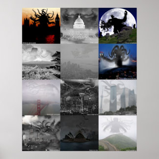 Póster Postersmall cthulhu