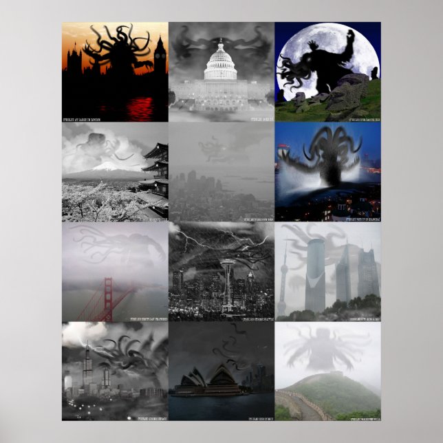 Póster Postersmall cthulhu (Frente)