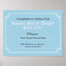 Posto de Certificados do Vencedor do Concurso do C