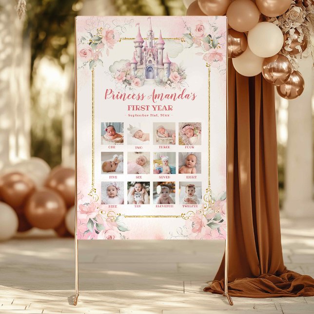 Poster Posto de Colagem de Fotografias do Primeiro Ano da (Criador carregado)