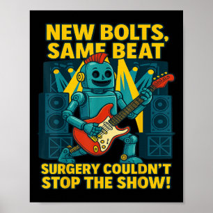 Poster Posto Engraçado Optar por Scoliose Cirurgia Recupe