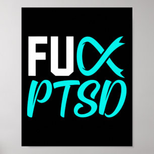 Poster Posto Ptsd Perturbação do stress traumático Ríbula