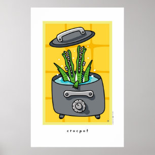 Póster pote do croc