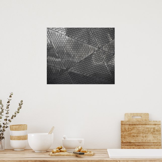 Poster Potência da construção de aço Isolável Industrial (Cozinha)