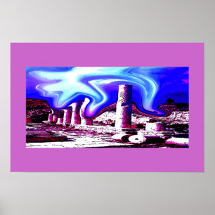 PÓSTER POTÊNCIA DE UM ÂNGULO DE GUERREIRA SANTA