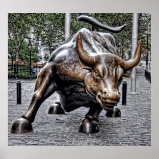 Póster Potência do touro