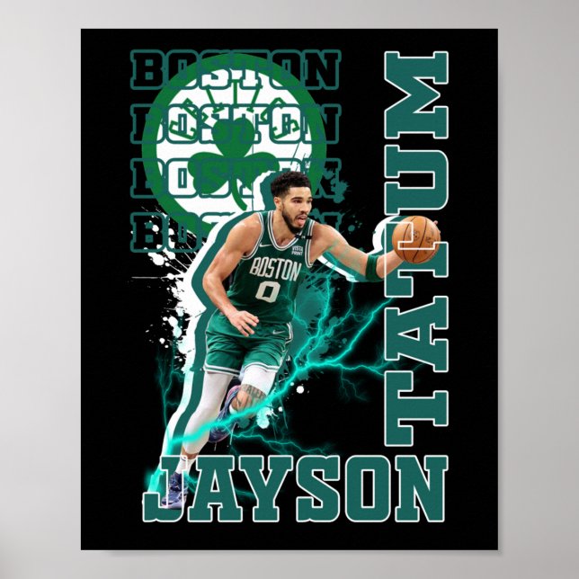 Poster Potência E Precisão De Basquete Em Jogo (Frente)