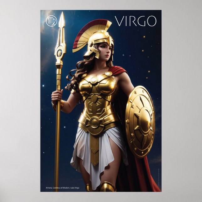 Poster Potência Zodiac: Virgo (Frente)
