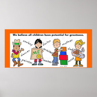 Poster Potencial para grandeza