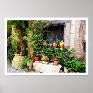 Póster Potes da janela