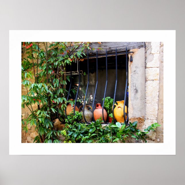 Poster Potes de janela II (Frente)