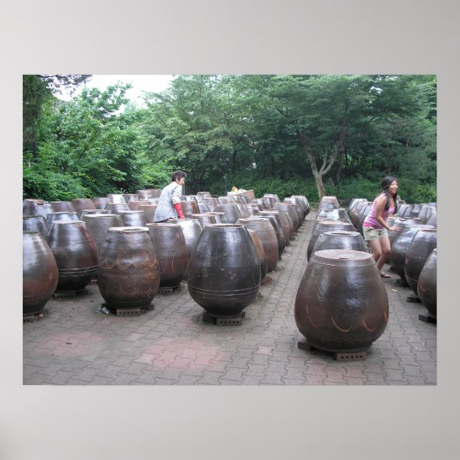 Póster Potes Kimchi (Frente)