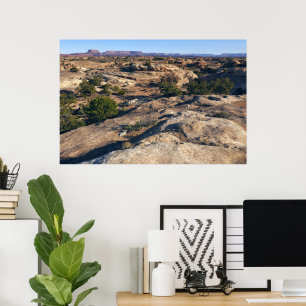 Poster Pothole Point Trail no Parque Nacional de Canyonla